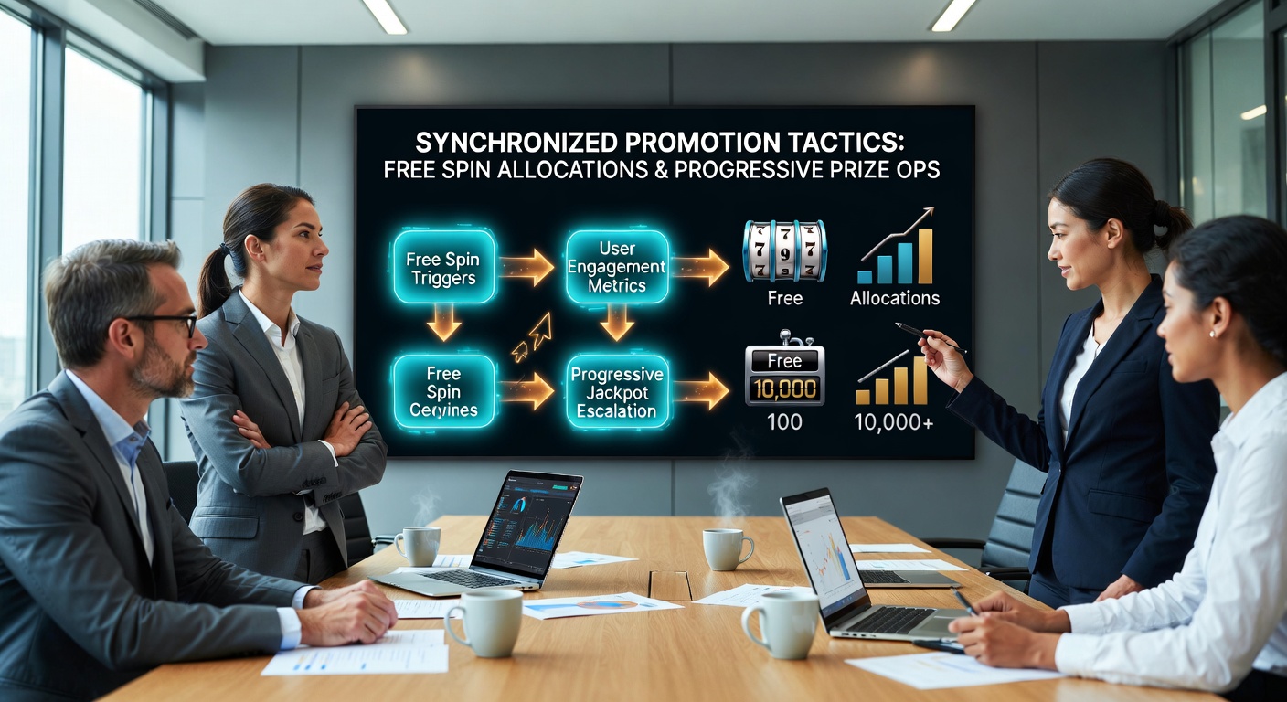 Infographic illustrating regulatory checkpoints for synchronized promotions between free spins and progressive jackpots