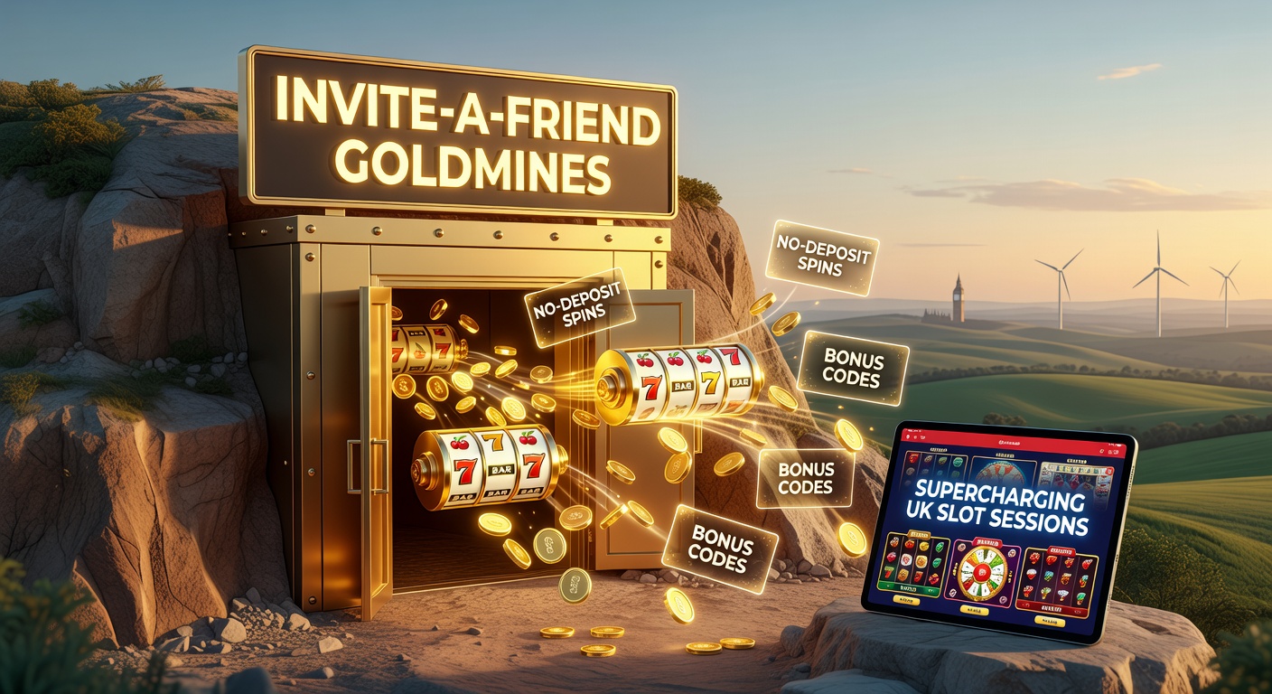 Players sharing slot wins on mobile devices during a referral bonus event, highlighting community-driven rewards in UK casinos