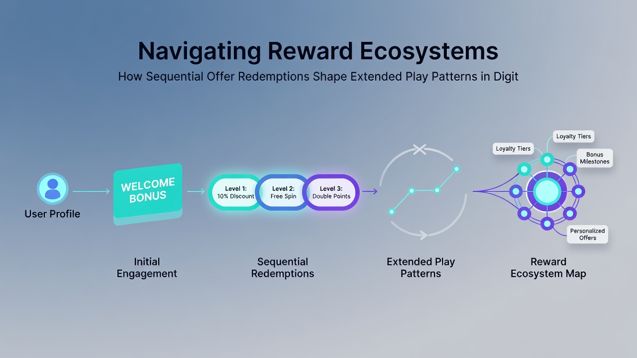 Analytics dashboard showing extended play patterns linked to chained reward redemptions in slot games