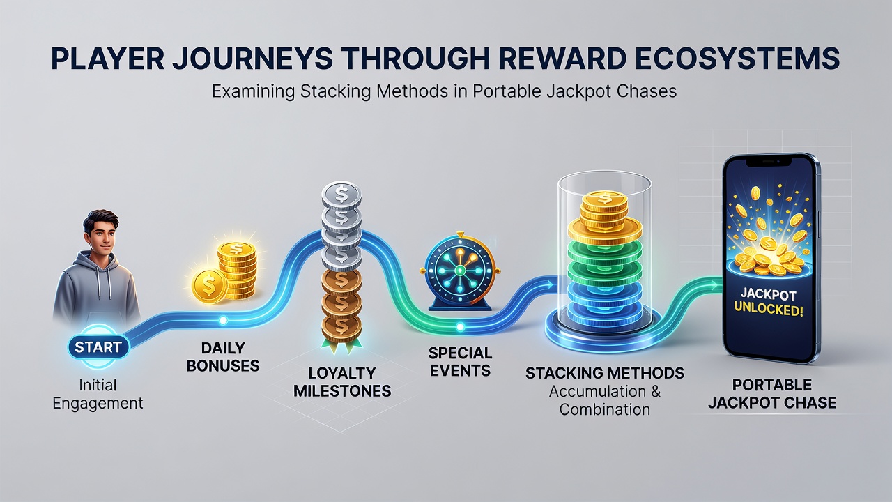 Detailed view of stacked bonuses and jackpot progress on a mobile slot interface